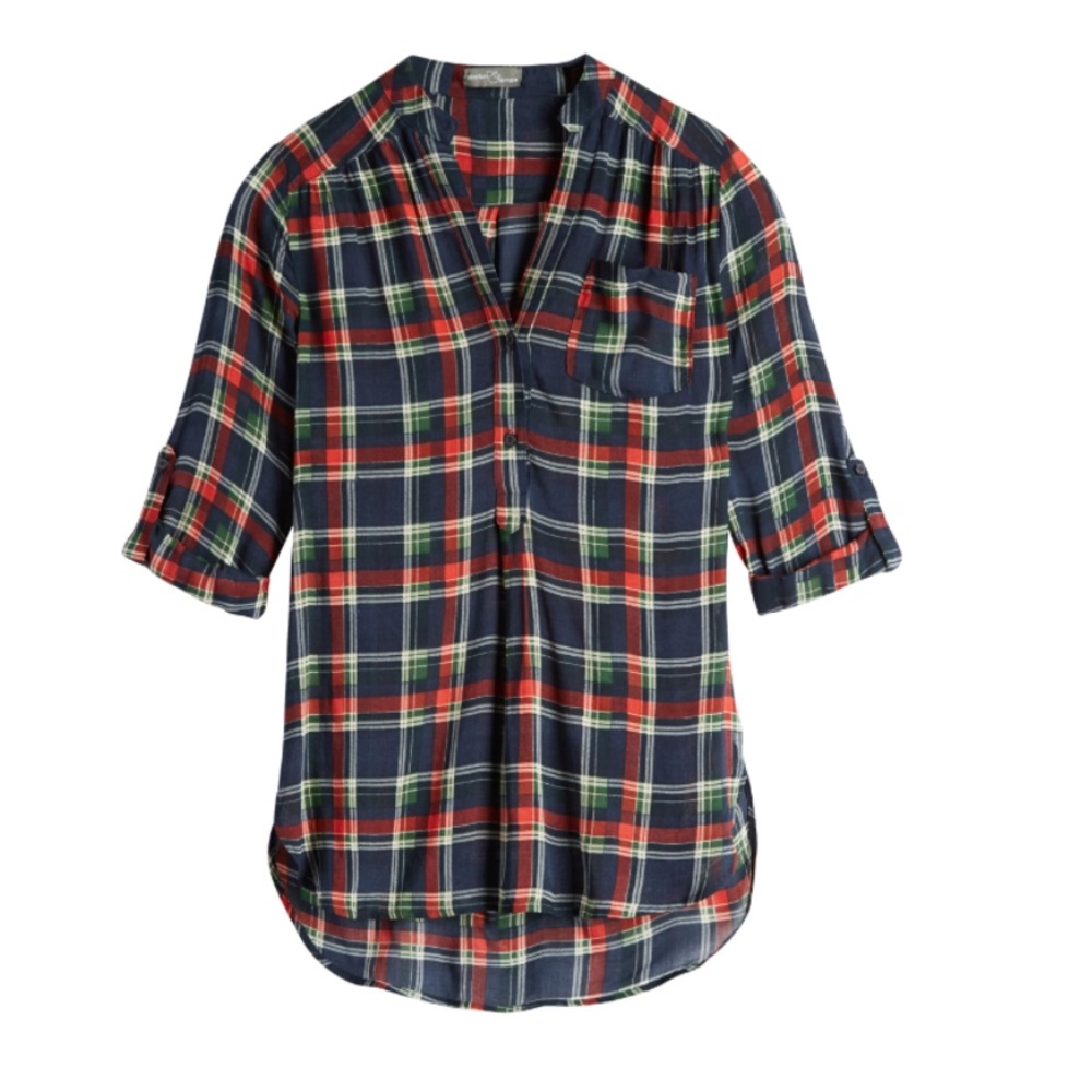 Market & Spruce Colibri Henley Top